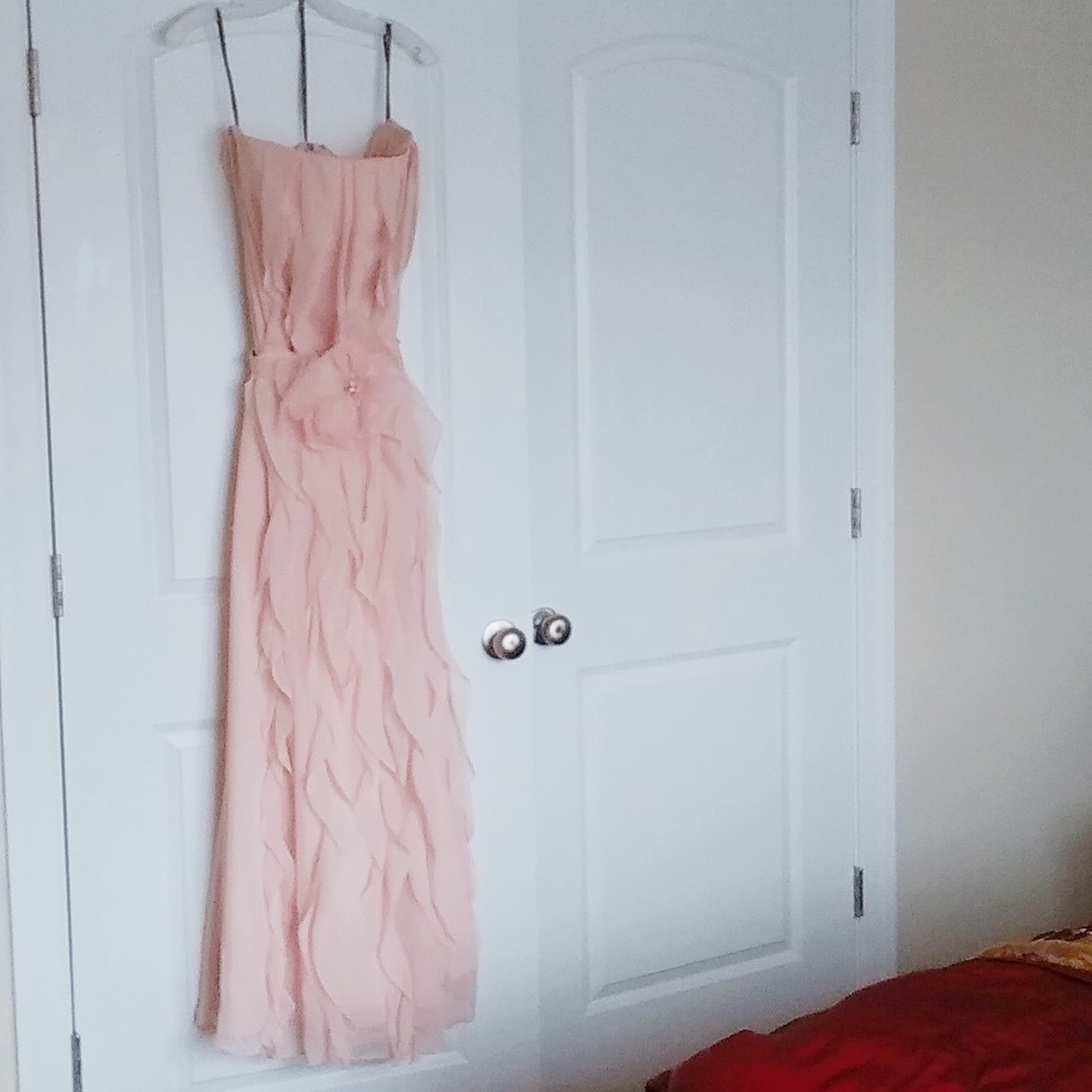 White by Vera Wang- chiffon dress size 14